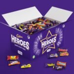 Cadbury Heroes Chocolate Bulk Sharing Box, Milk Chocolates Individually Wrapped, 2 Kg (Pack of 2)