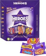 Cadbury Heroes Chocolate Bulk Sharing Box, Milk Chocolates Individually Wrapped, 2 Kg (Pack of 2) - 图片 3